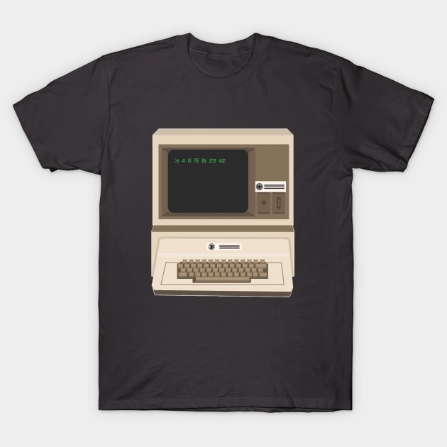 Dharma Initiative Computer T-Shirt by lauraporah